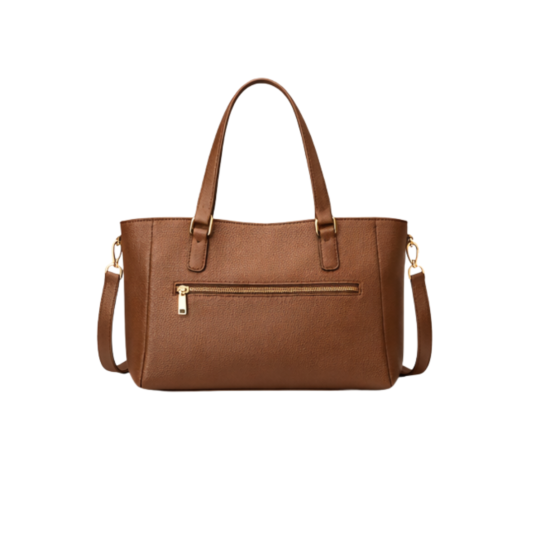 Women's Daily Essentials Tote Bag Functional Faux Leather Handbag